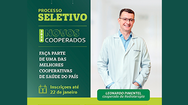 Inscrições abertas para o processo seletivo para médicos cooperados da Unimed-BH